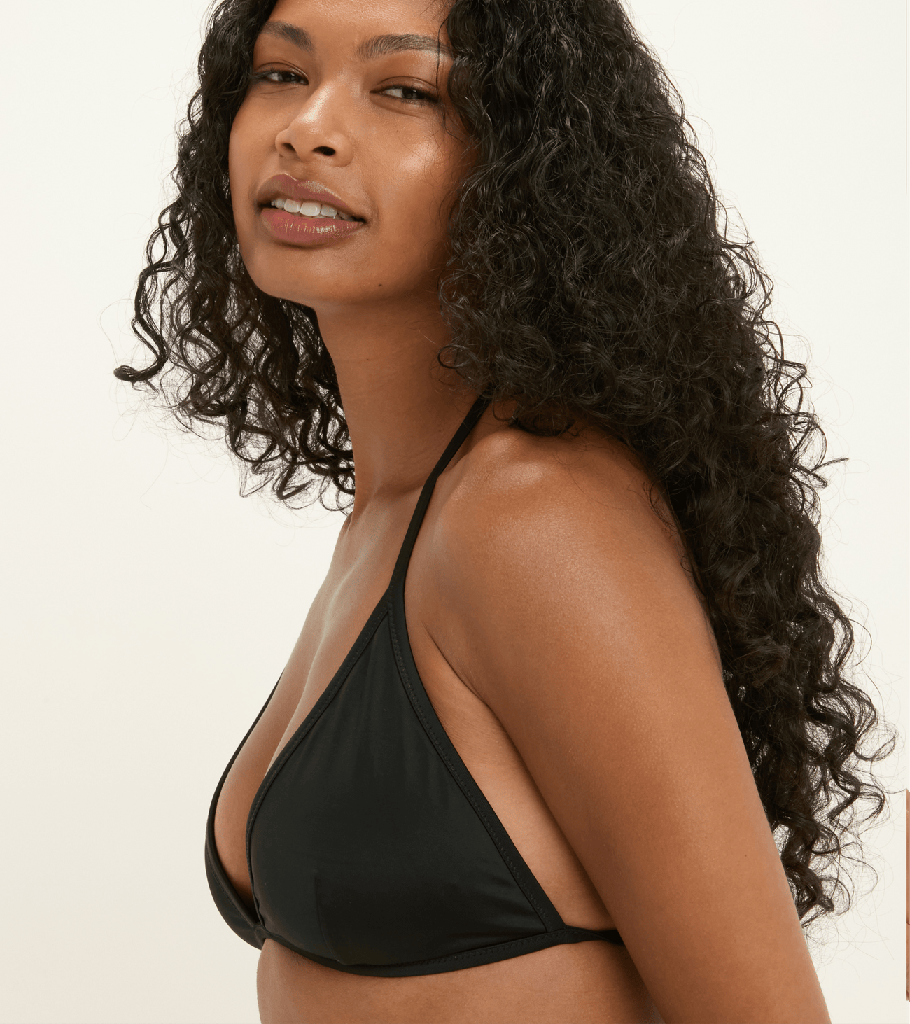 Bademode - Triangel - Oberteil - Schwarz