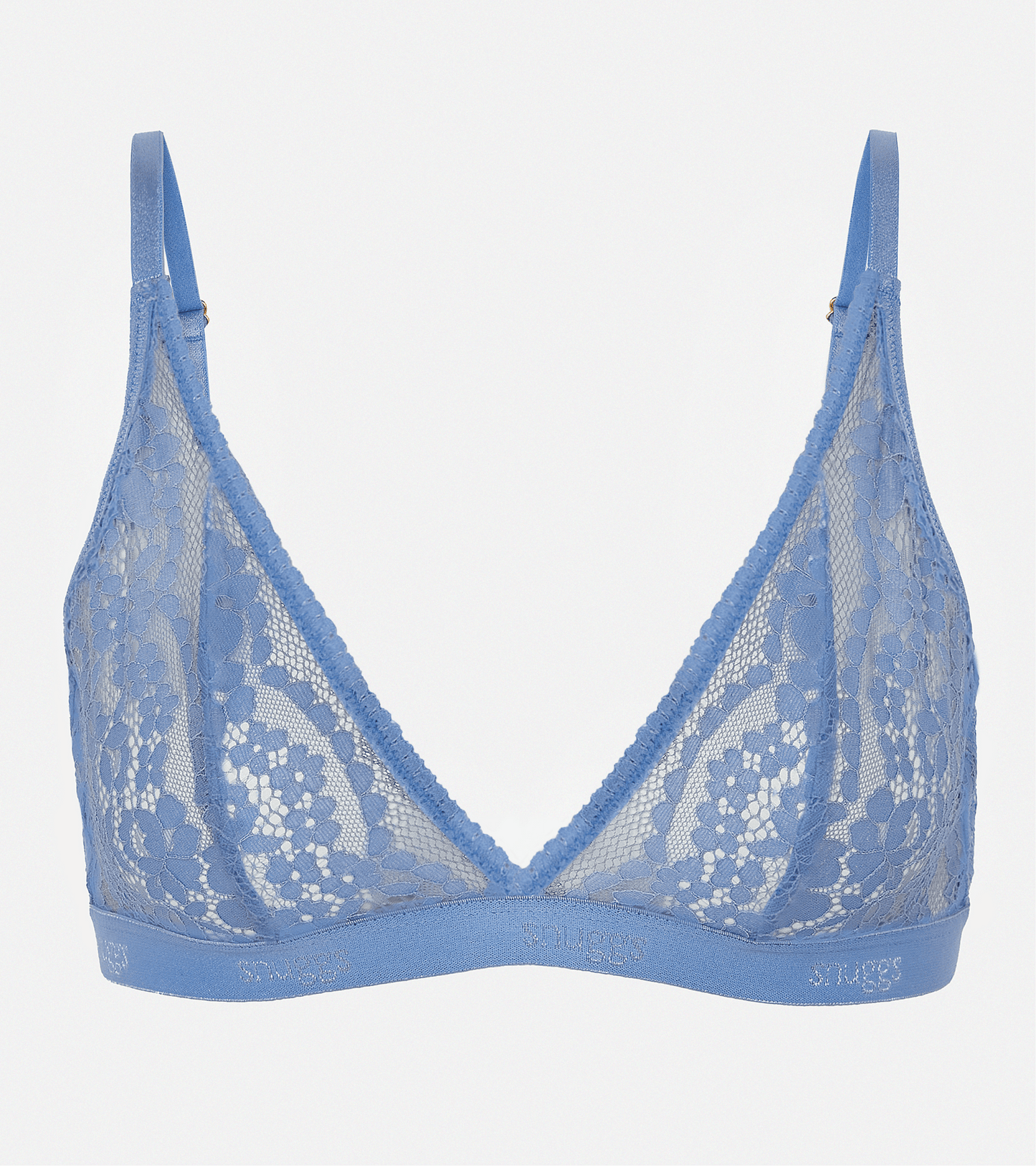 Muse - Triangel Bralette - Puderblau