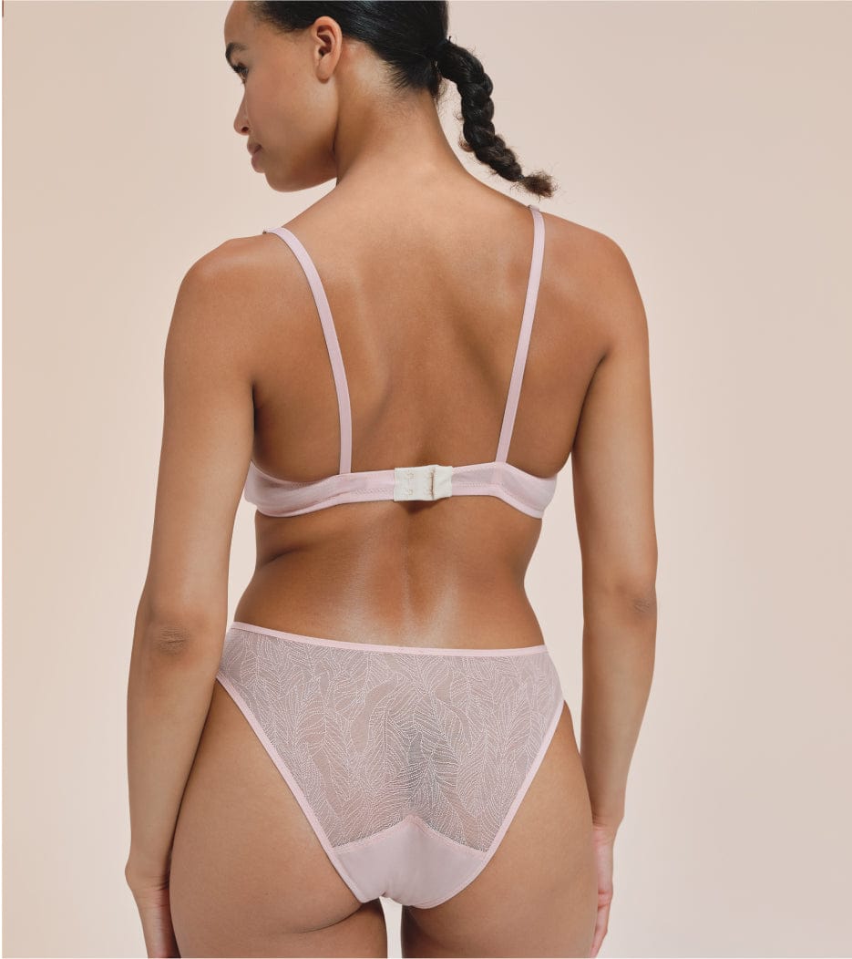Spitze Brief - Recyceltes Nylon - Coral
