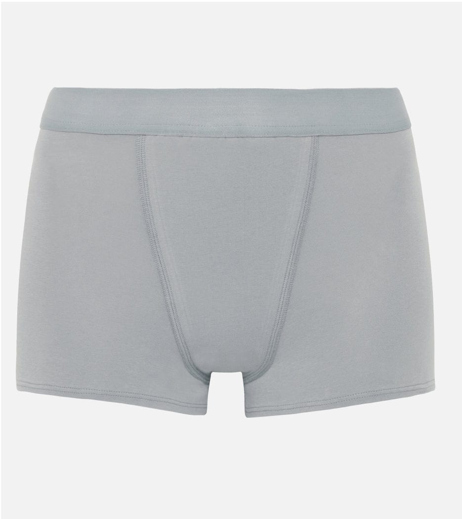 Boxer Short - Bio-Baumwolle - Grau