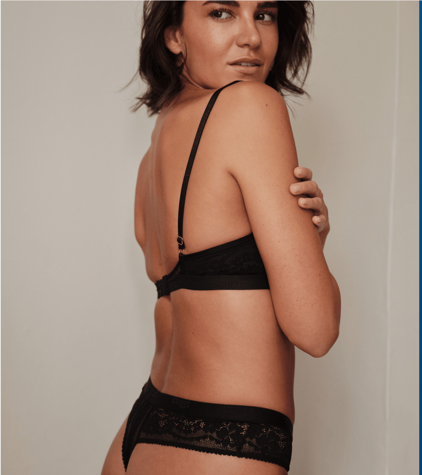 Muse - Plunge-BH mit Bügel - Schwarz